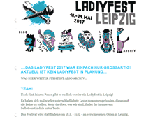 Tablet Screenshot of ladyfest.leipzigerinnen.de